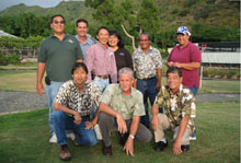 CTAHR farm managers at meeting